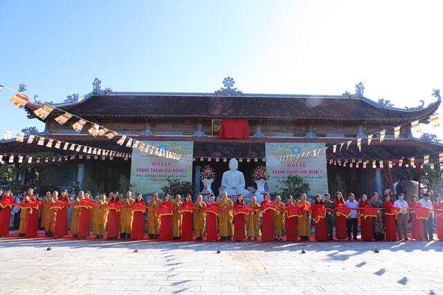 Lai Châu: Đại lễ khánh thành giai đoạn 1 chùa Linh Sơn