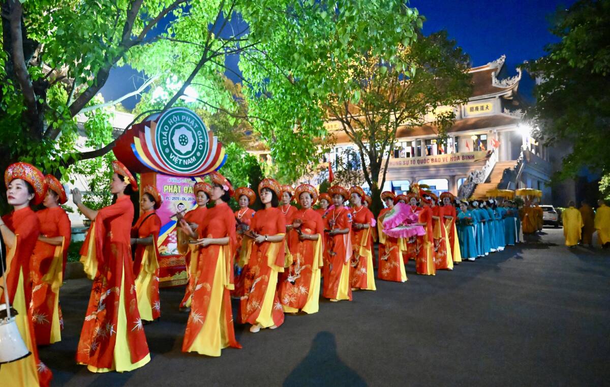 Ninh Bình: Trung tâm Phật giáo Trúc Lâm Thiên Trường trang nghiêm tổ chức lễ rước Phật kính mừng đại lễ Phật đản PL.2570 – DL.2026插图4