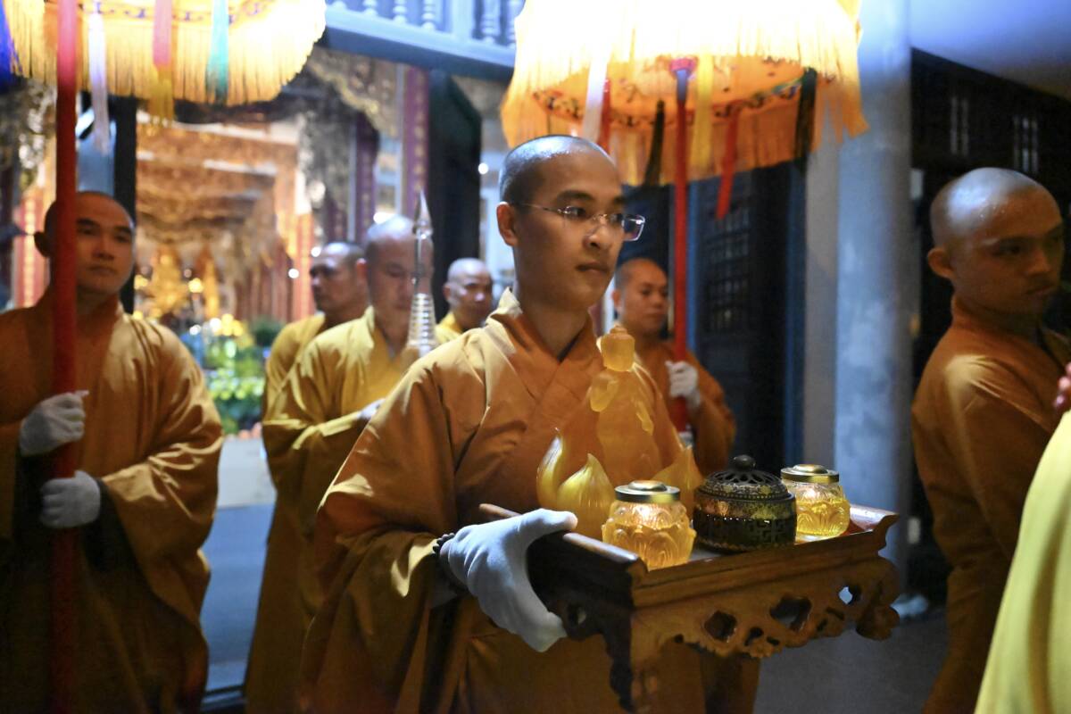 Ninh Bình: Trung tâm Phật giáo Trúc Lâm Thiên Trường trang nghiêm tổ chức lễ rước Phật kính mừng đại lễ Phật đản PL.2570 – DL.2026插图15